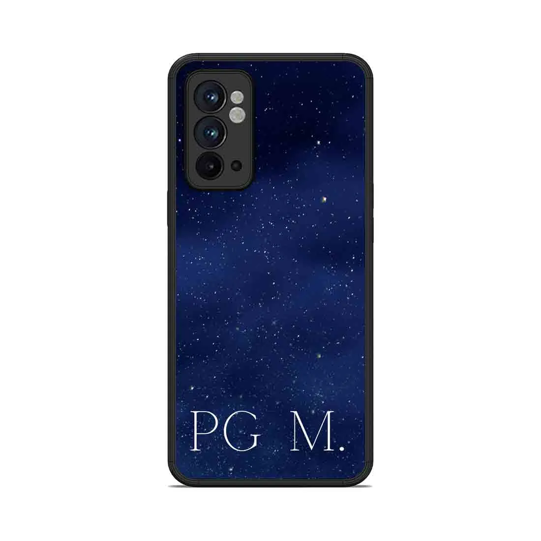 Customized Oneplus 9RT 5G Back Cover With Name - Starry Night