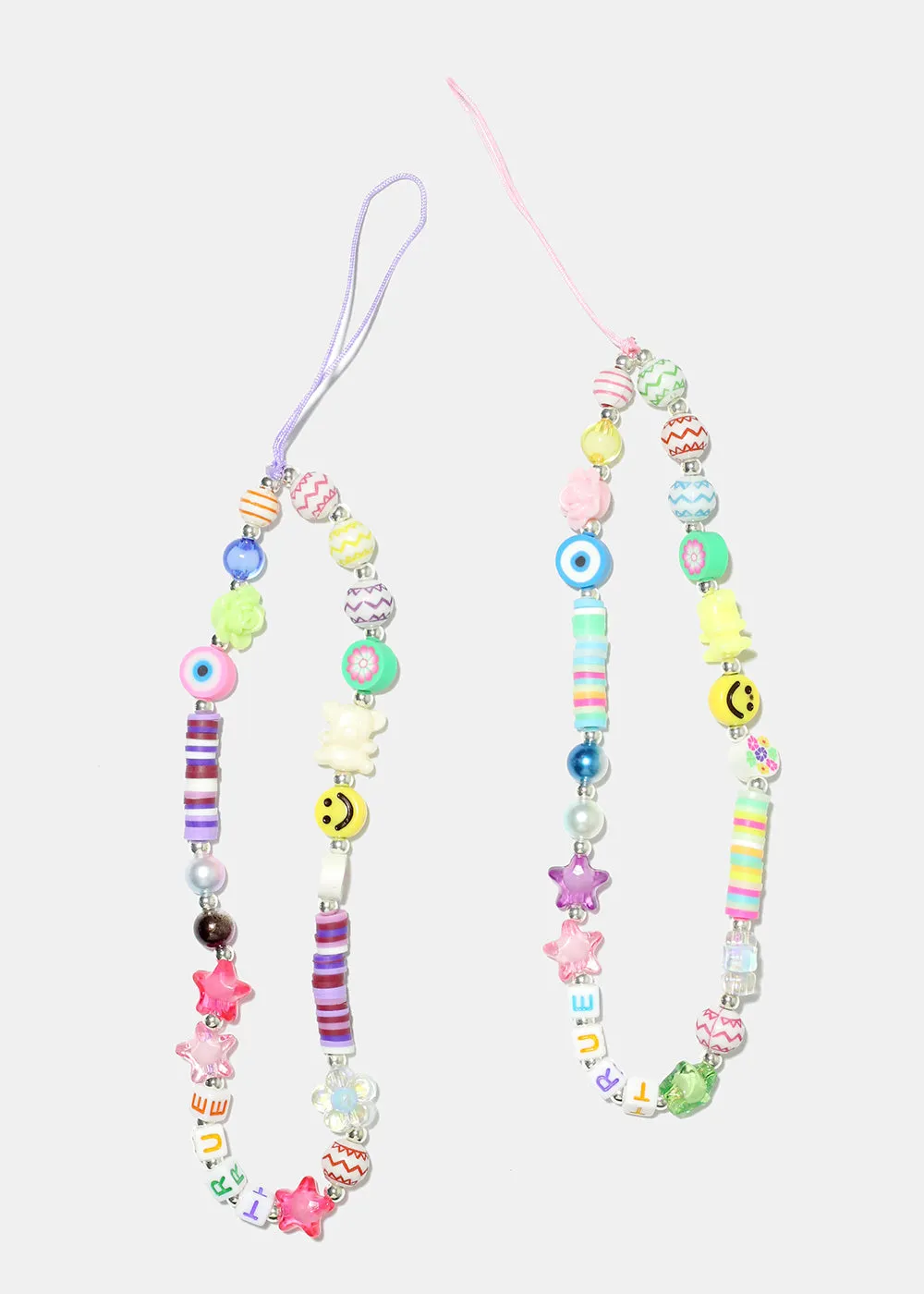 Cute Bead Design Phone Strap