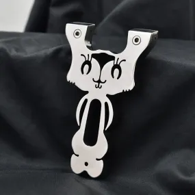 Cute Bunny Stainless Steel Slingshot