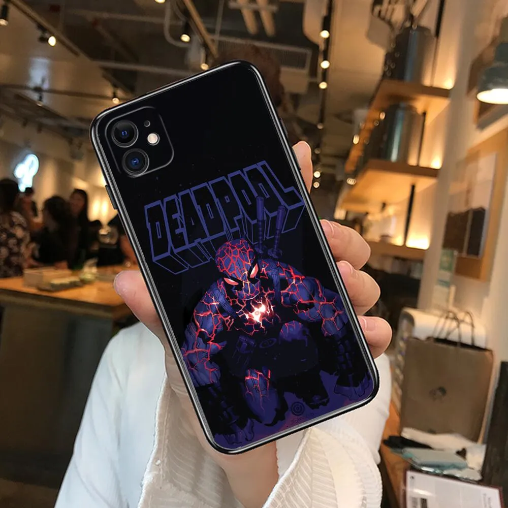 Deadpool Marvel iPhone Cases Collection-2 (Variants Available)