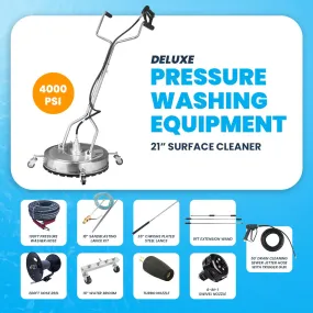 Deluxe Pressure Washing and Driveway Cleaning Business Start-up Package