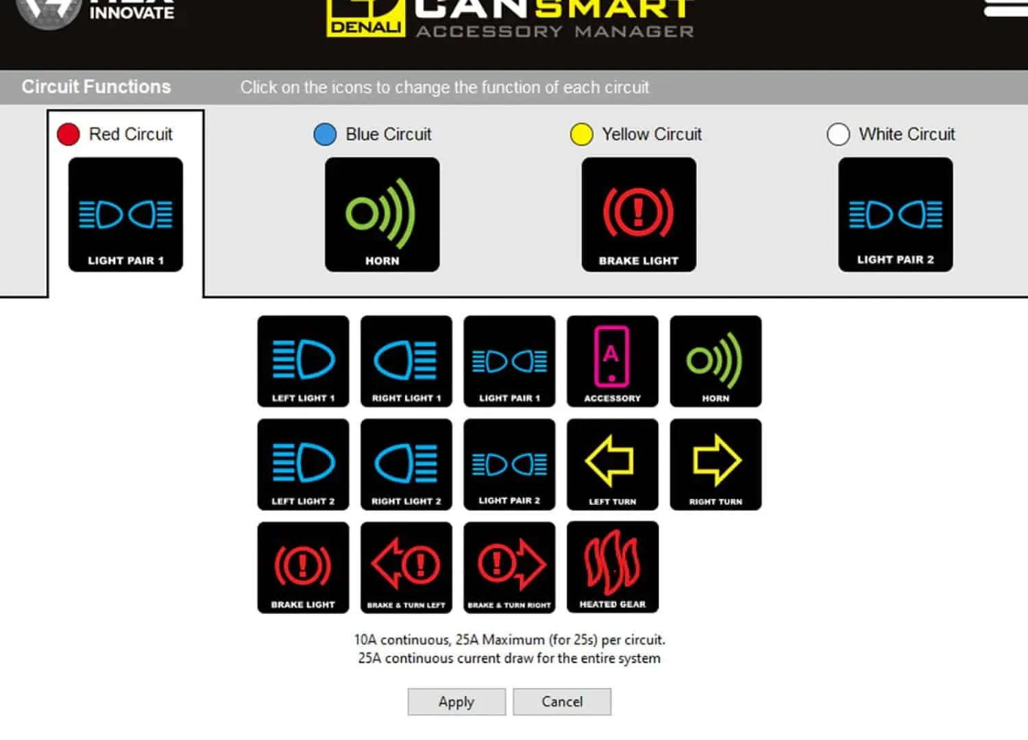 DENALI Plug n Play CANsmart Controller for Harley Davidson Pan America 1250 & Pan America 1250 Special Gen II (DNL.WHS.23800)