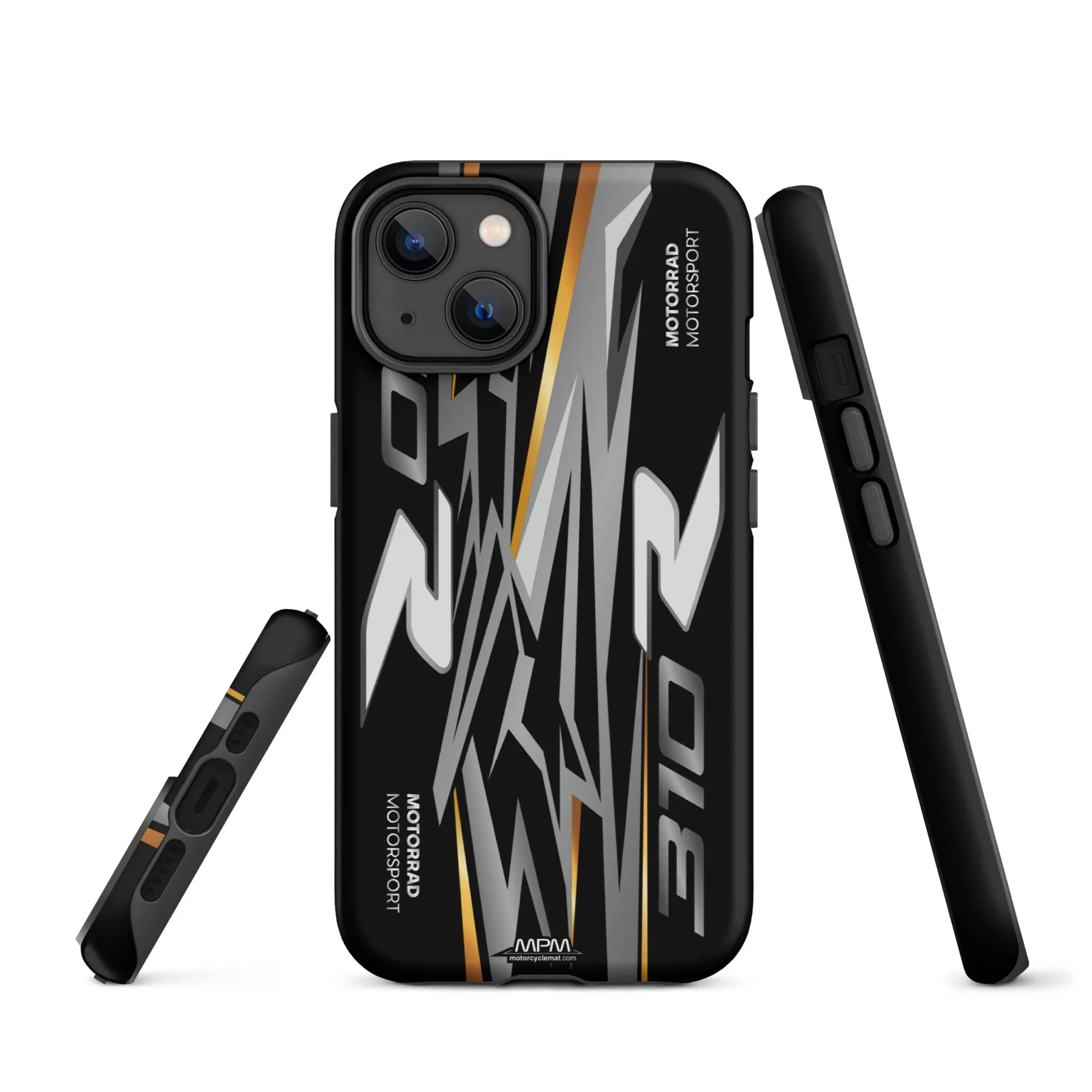 Designed Tough Case For iPhone inspired by BMW G310R Triple Black Motorcycle Model - MM5287