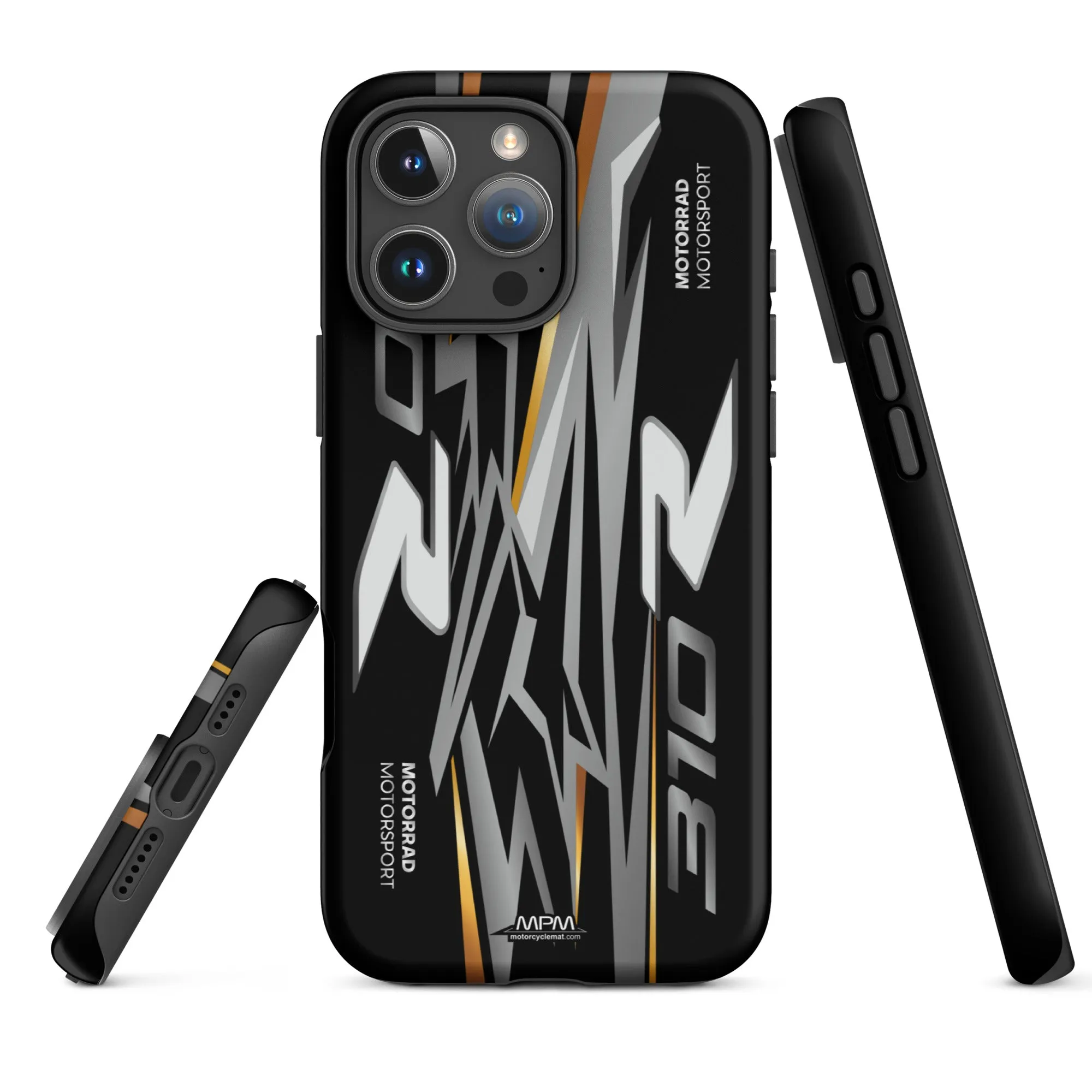 Designed Tough Case For iPhone inspired by BMW G310R Triple Black Motorcycle Model - MM5287