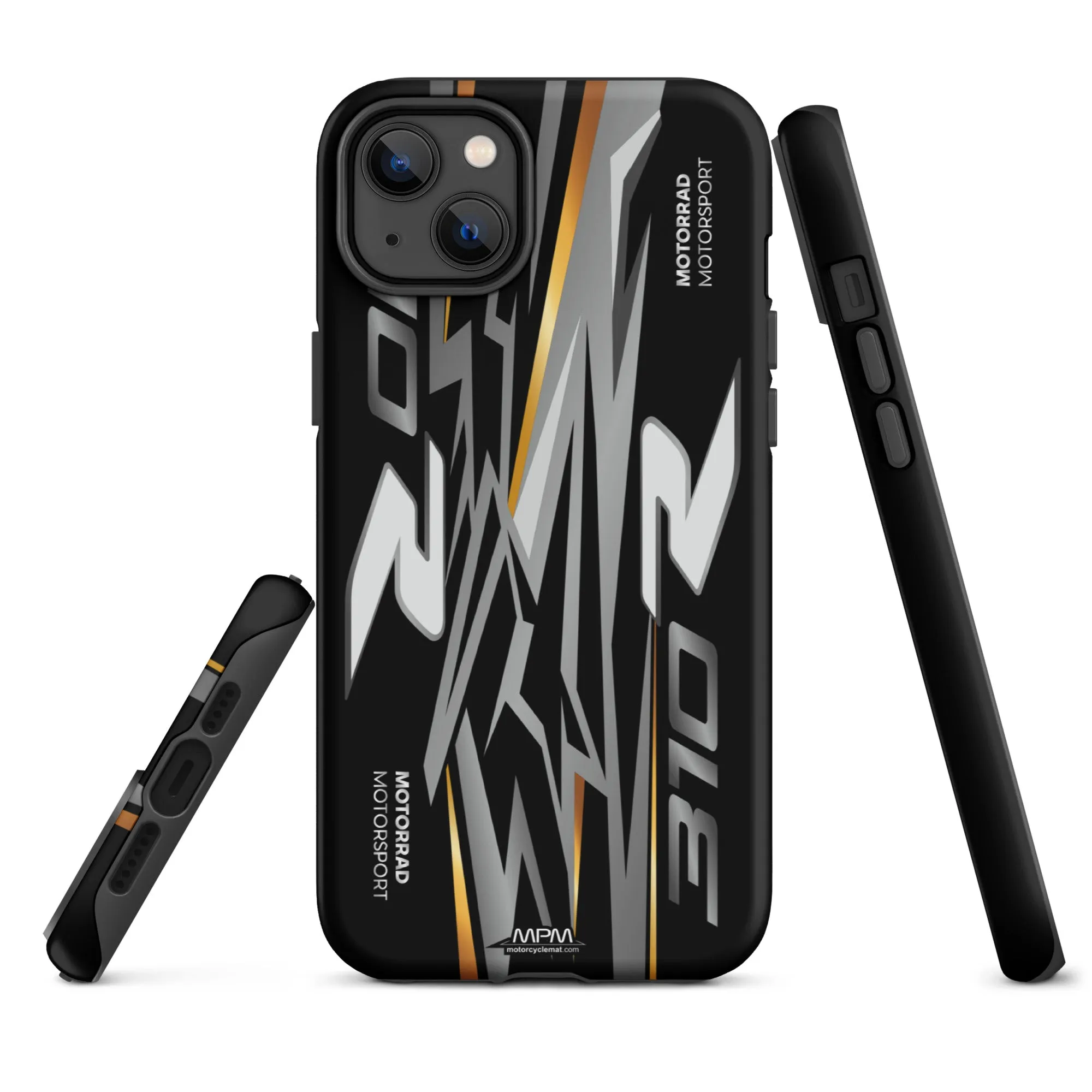 Designed Tough Case For iPhone inspired by BMW G310R Triple Black Motorcycle Model - MM5287