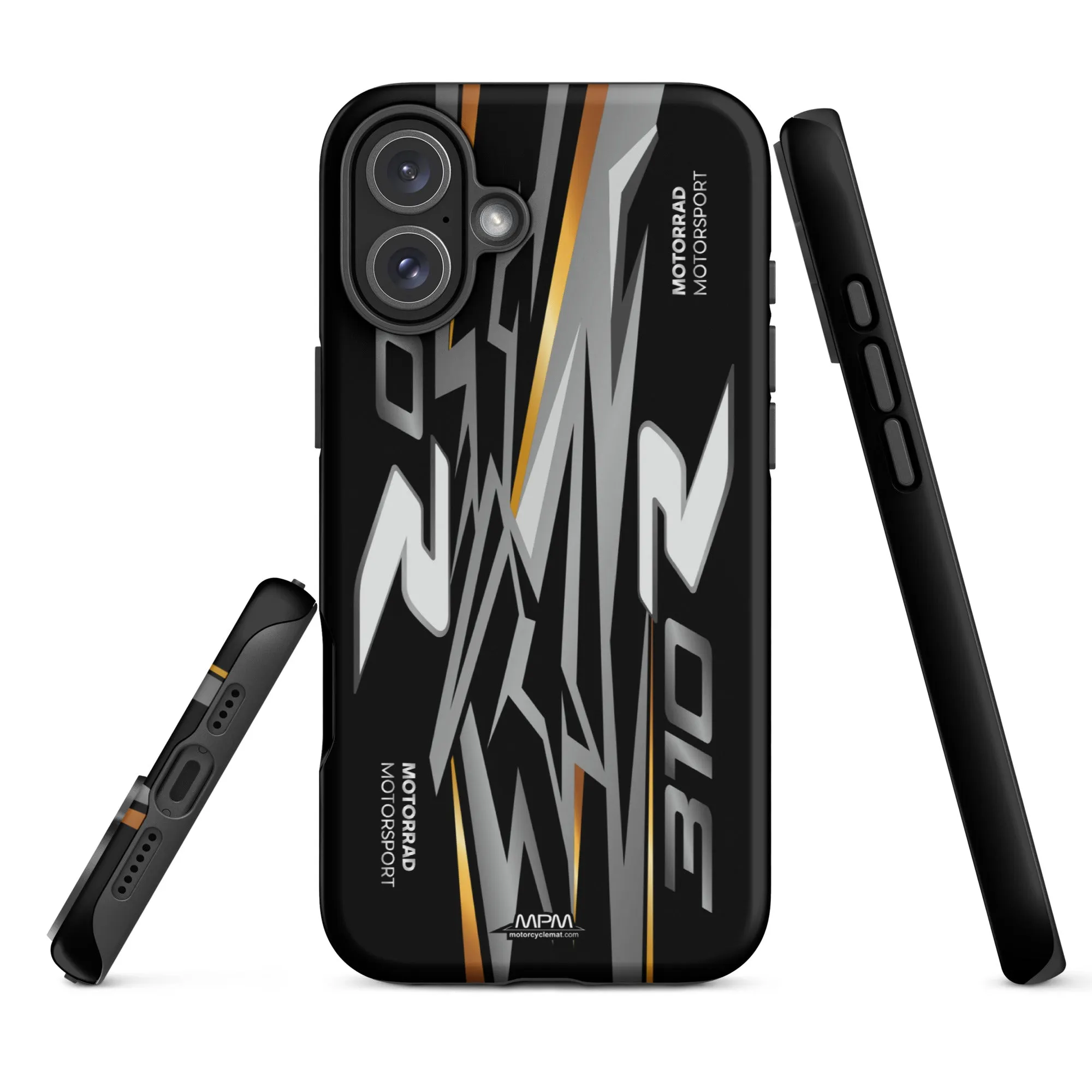 Designed Tough Case For iPhone inspired by BMW G310R Triple Black Motorcycle Model - MM5287