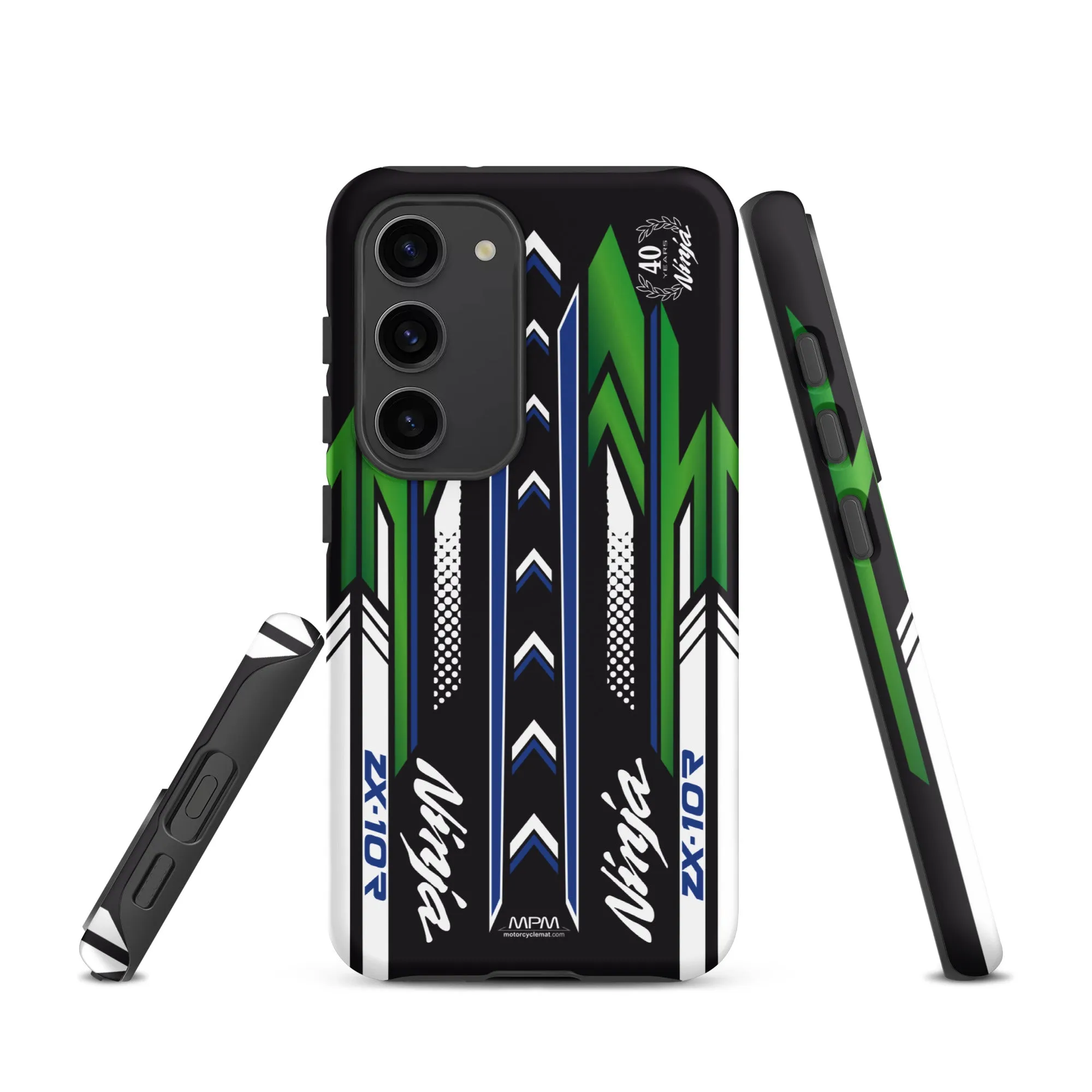 Designed Tough Case For Samsung inspired by Kawasaki Ninja ZX-10R 40th Anniversary Motorcycle Model - MM5400