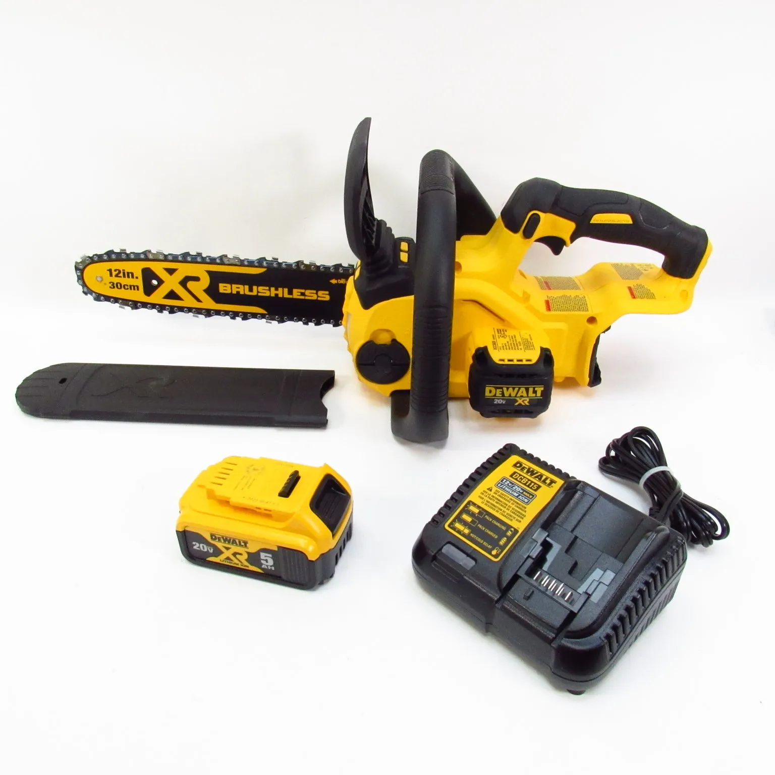 Dewalt® 20V MAX* XR® COMPACT 12 IN. CORDLESS CHAINSAW KIT, DCCS620P1