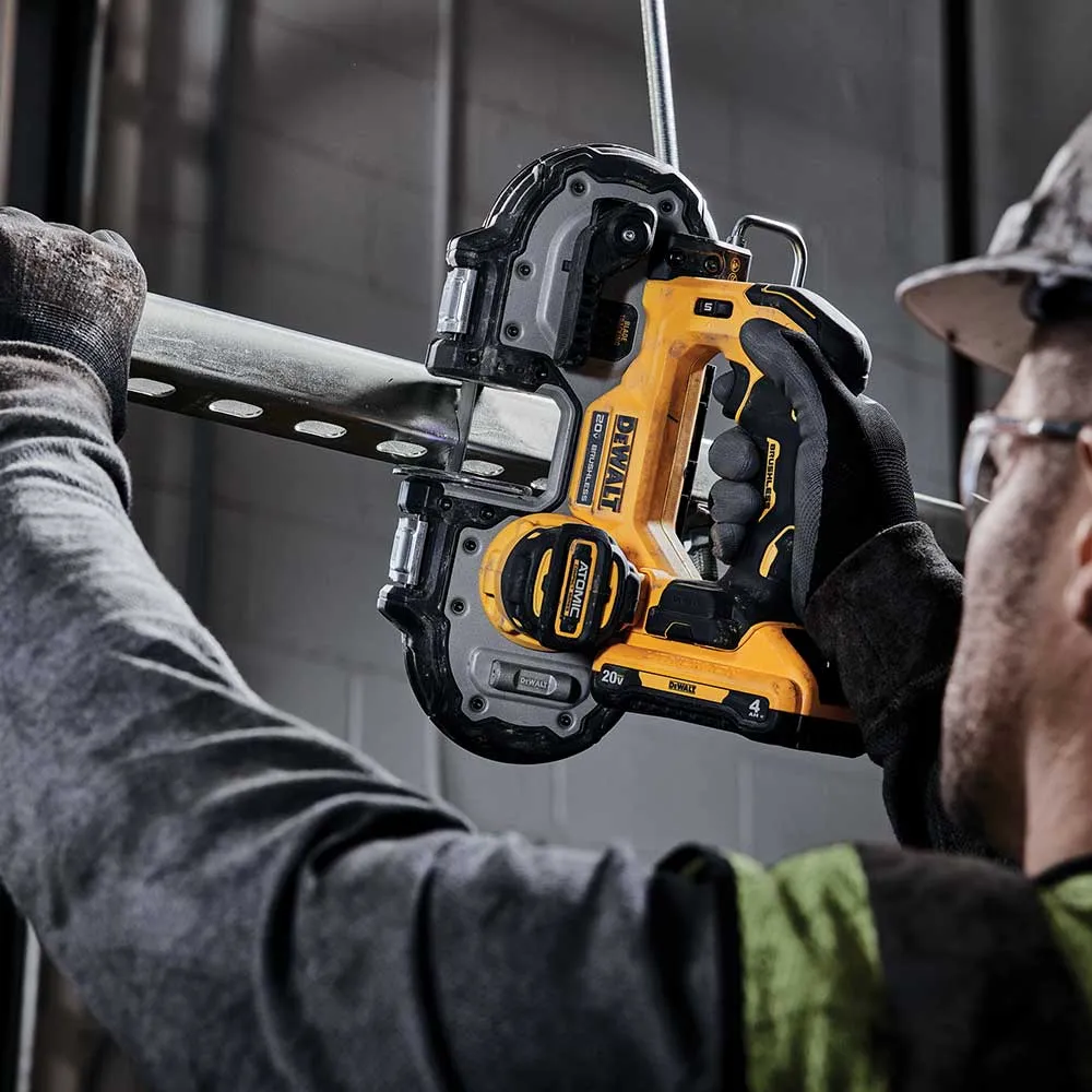 DeWALT DCS377Q1 1-3/4" 20V ATOMIC MAX Brushless Cordless Compact Bandsaw Kit