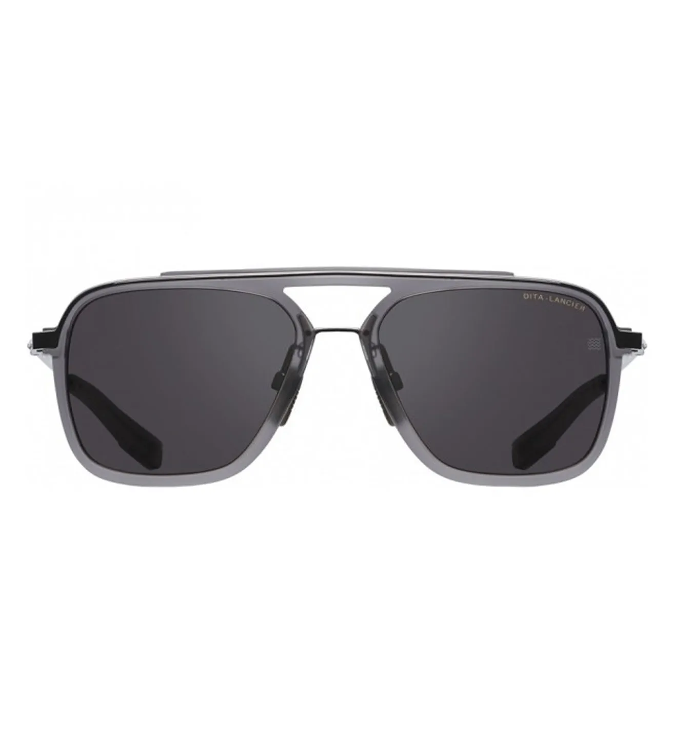 Dita Lancier LSA-400 Unisex Grey Polarized Aviator Sunglass