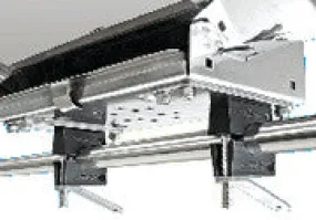 DUAL HORIZONTAL ROUND RAIL MOUNT-HEAVY DUTY