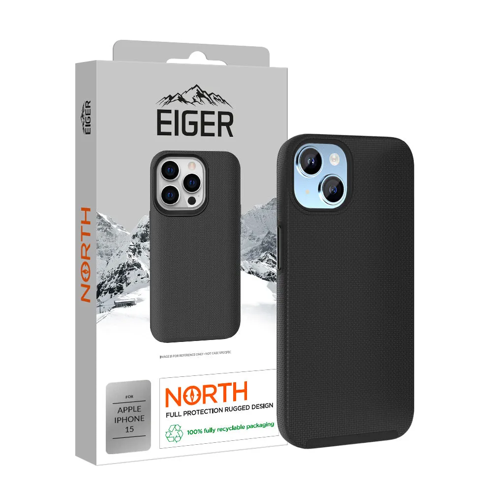 Eiger North Case for Apple iPhone 15 in Black