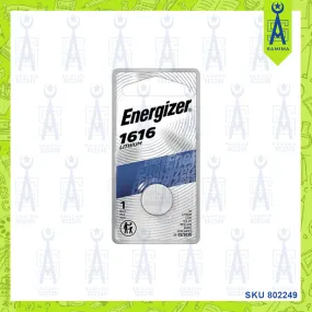 ENERGIZER 1616 COINT BATTERY