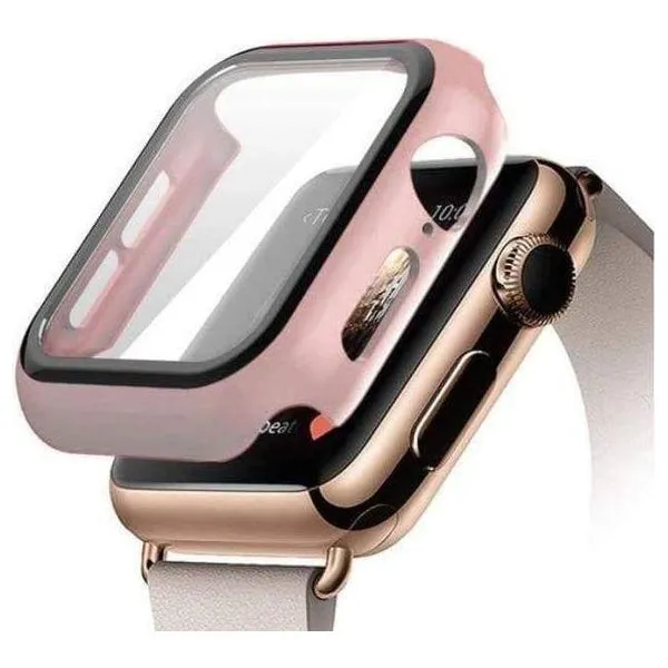 Entronix Apple Watch Series 6/5/4/SE, 44mm Case - Built-In Screen Protector,