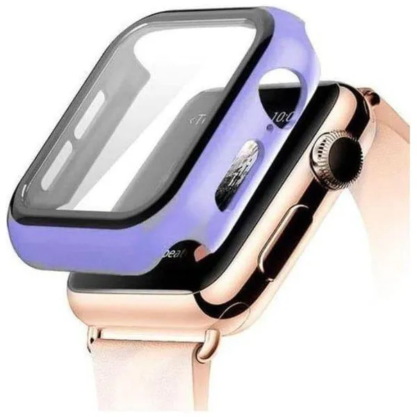 Entronix Apple Watch Series 6/5/4/SE, 44mm Case - Built-In Screen Protector,