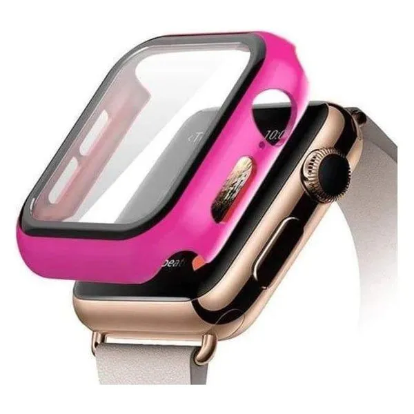 Entronix Apple Watch Series 6/5/4/SE, 44mm Case - Built-In Screen Protector,