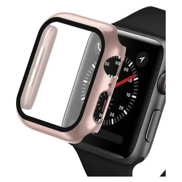 Entronix Apple Watch Series 6/5/4/SE, 44mm Case - Built-In Screen Protector,