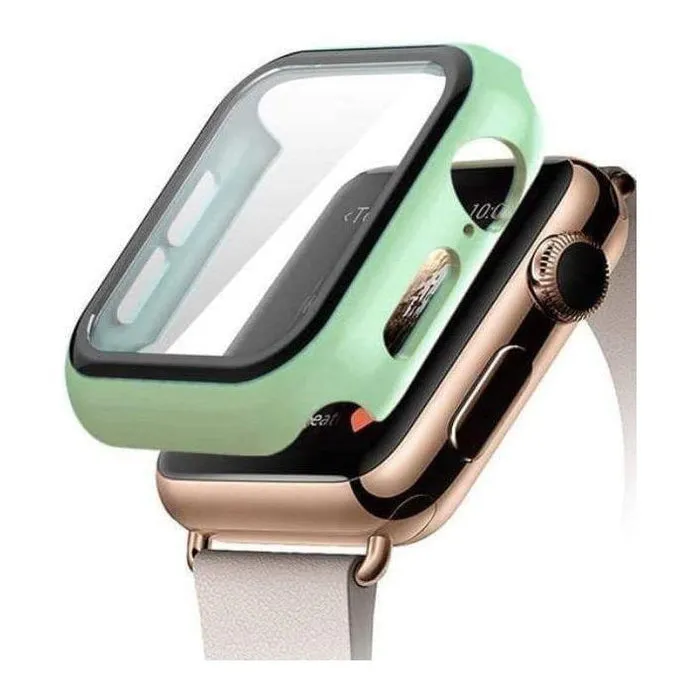 Entronix Apple Watch Series 6/5/4/SE, 44mm Case - Built-In Screen Protector,