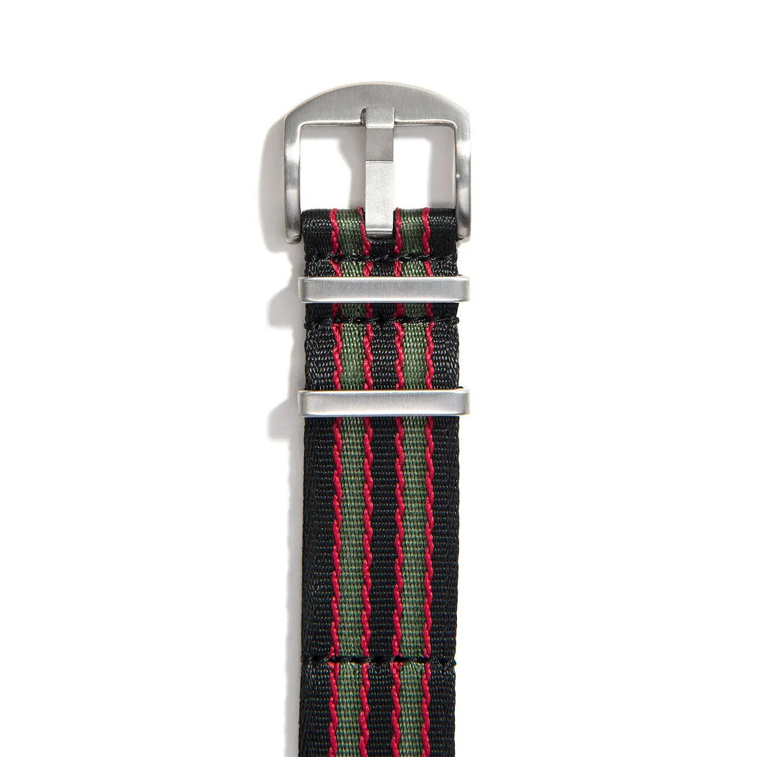 Everest Vintage Bond Black Nylon Watch Band