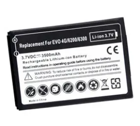 Extended HTC BACY35HEV4-BK Cell Phone Battery