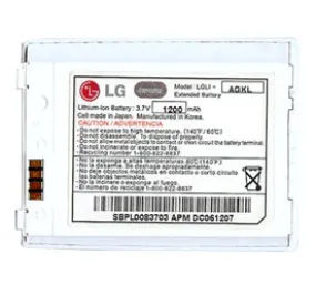 Extended LG White SBPL0083703 Cell Phone Battery