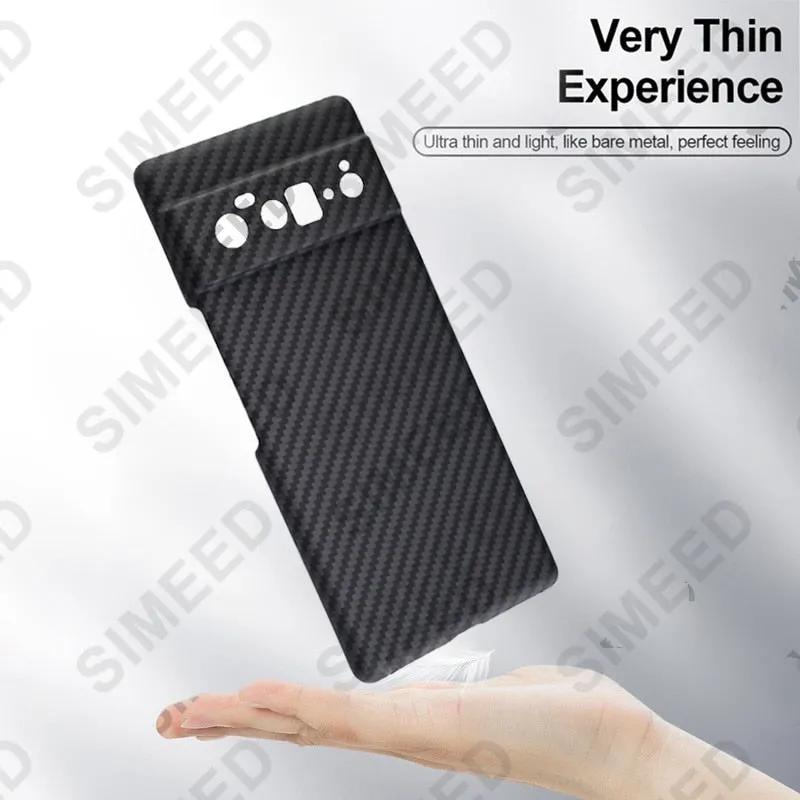 For Google Pixel 7 Pro Pixel7 Carbon Fiber Case for Google