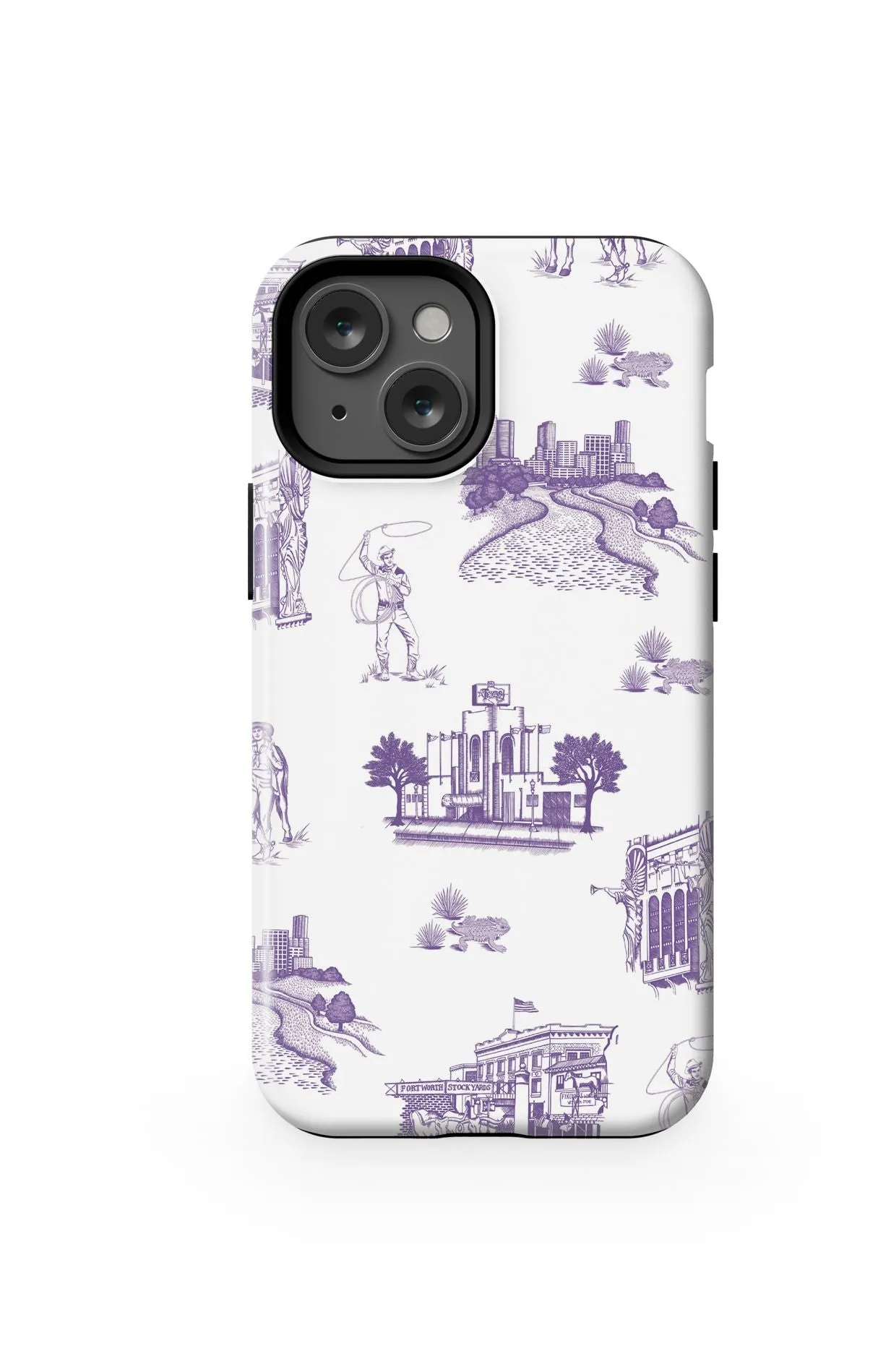 Fort Worth Toile iPhone Case