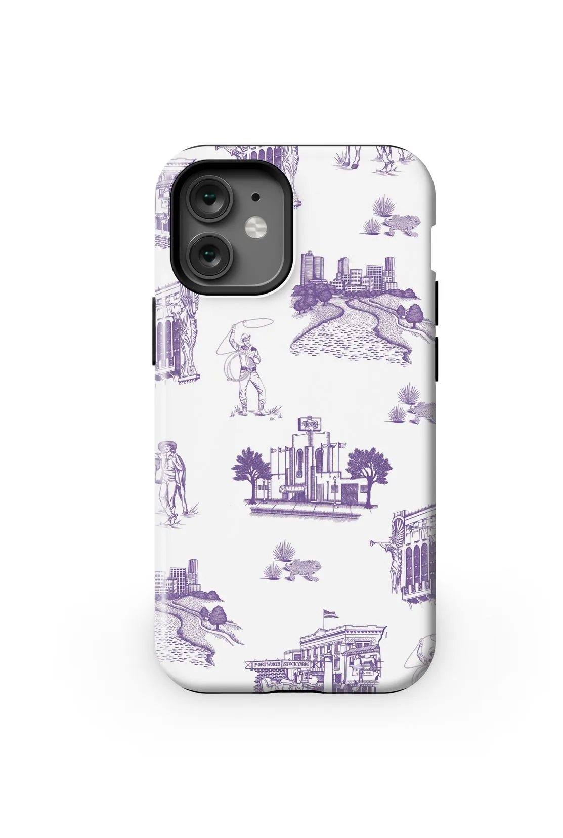 Fort Worth Toile iPhone Case