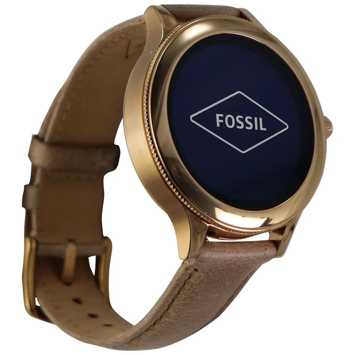 Fossil Womens Gen 3 Venture Stainless Steel Touchscreen Watch - Beige (FTW6005)