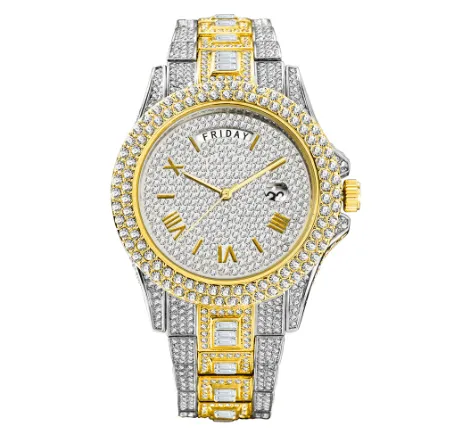 Full Iced Crystal Watch