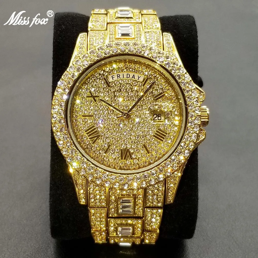 Full Iced Crystal Watch