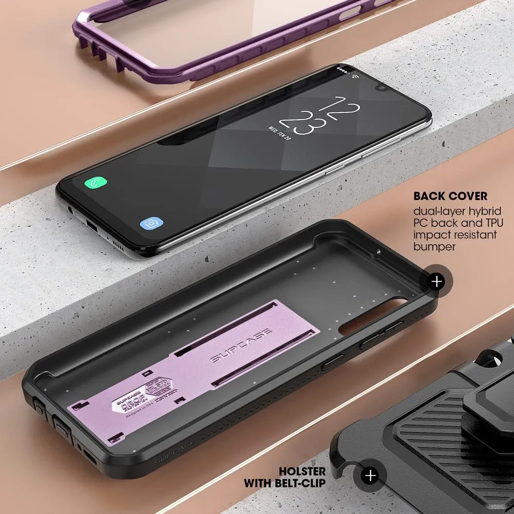 Galaxy A50 Unicorn Beetle Pro Rugged Case-Metallic Purple