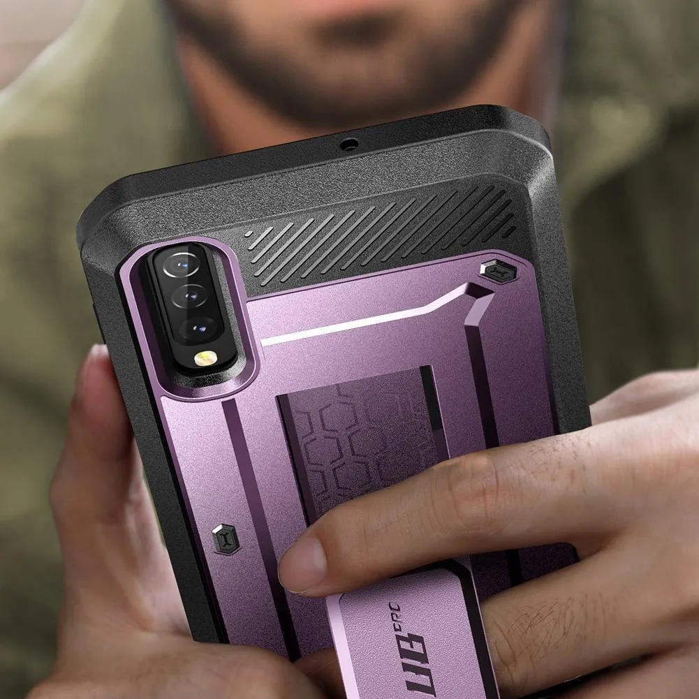 Galaxy A50 Unicorn Beetle Pro Rugged Case-Metallic Purple