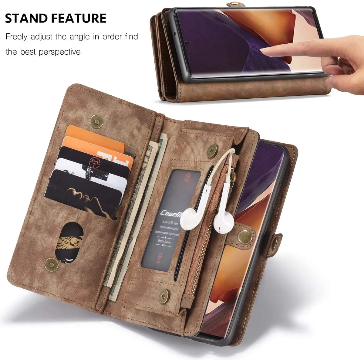 Galaxy Note 20 Ultra Wallet Case | Premium Leather Galaxy Note 20 Ultra Wallet Case