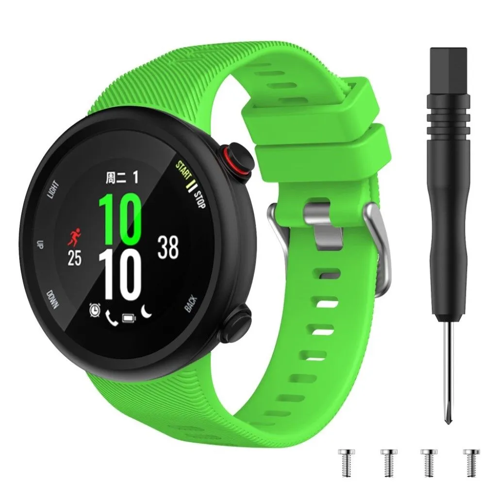 Garmin Forerunner 45 cool silicone watch band - Green