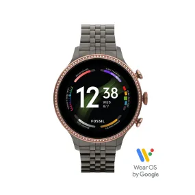 Gen 6 Smartwatch Gunmetal Stainless Steel FTW6078