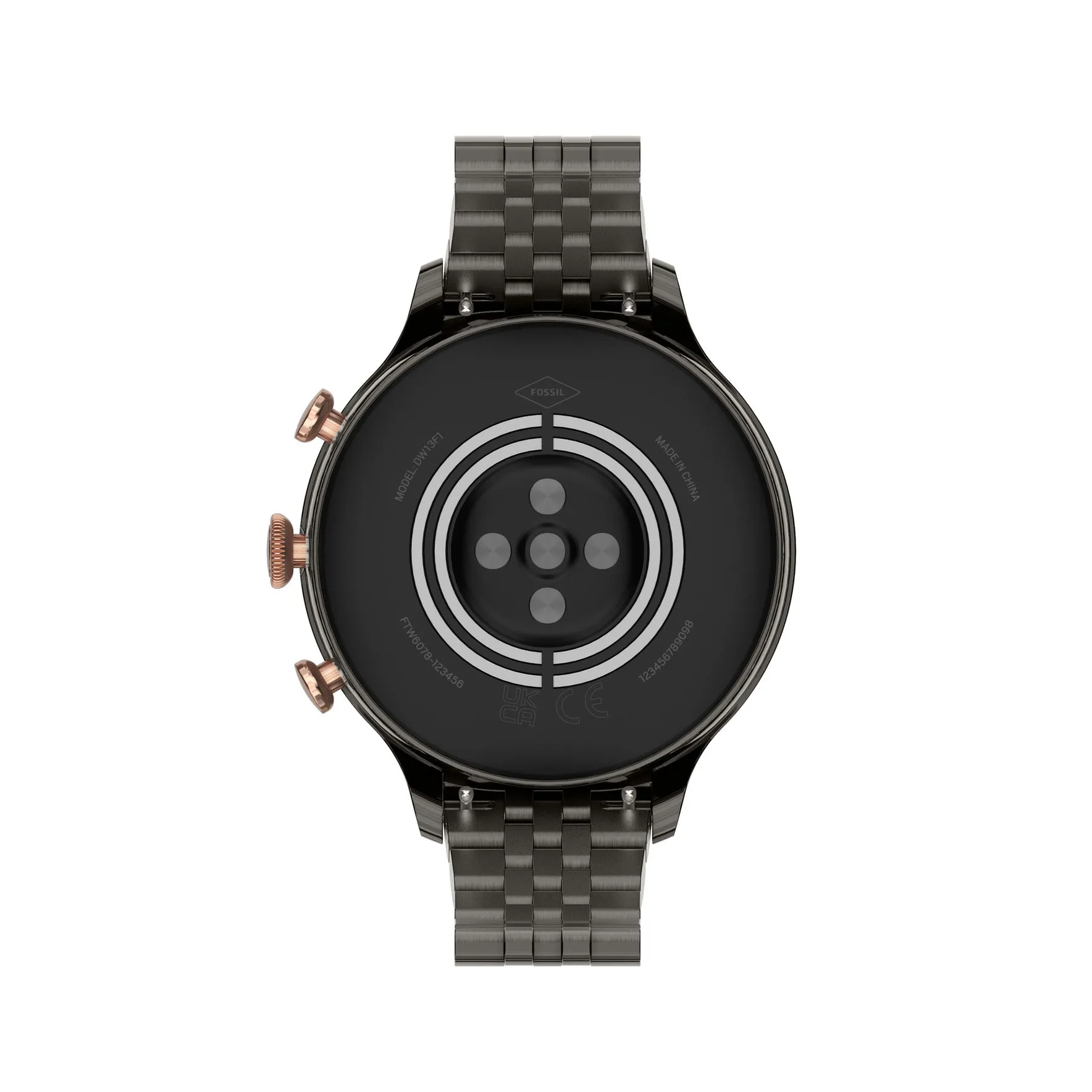 Gen 6 Smartwatch Gunmetal Stainless Steel FTW6078