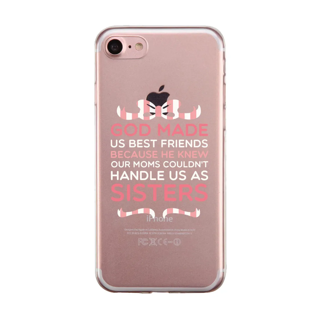 God Made Us BFF Matching Phone Covers Thoughtful Sister/Friend Gift