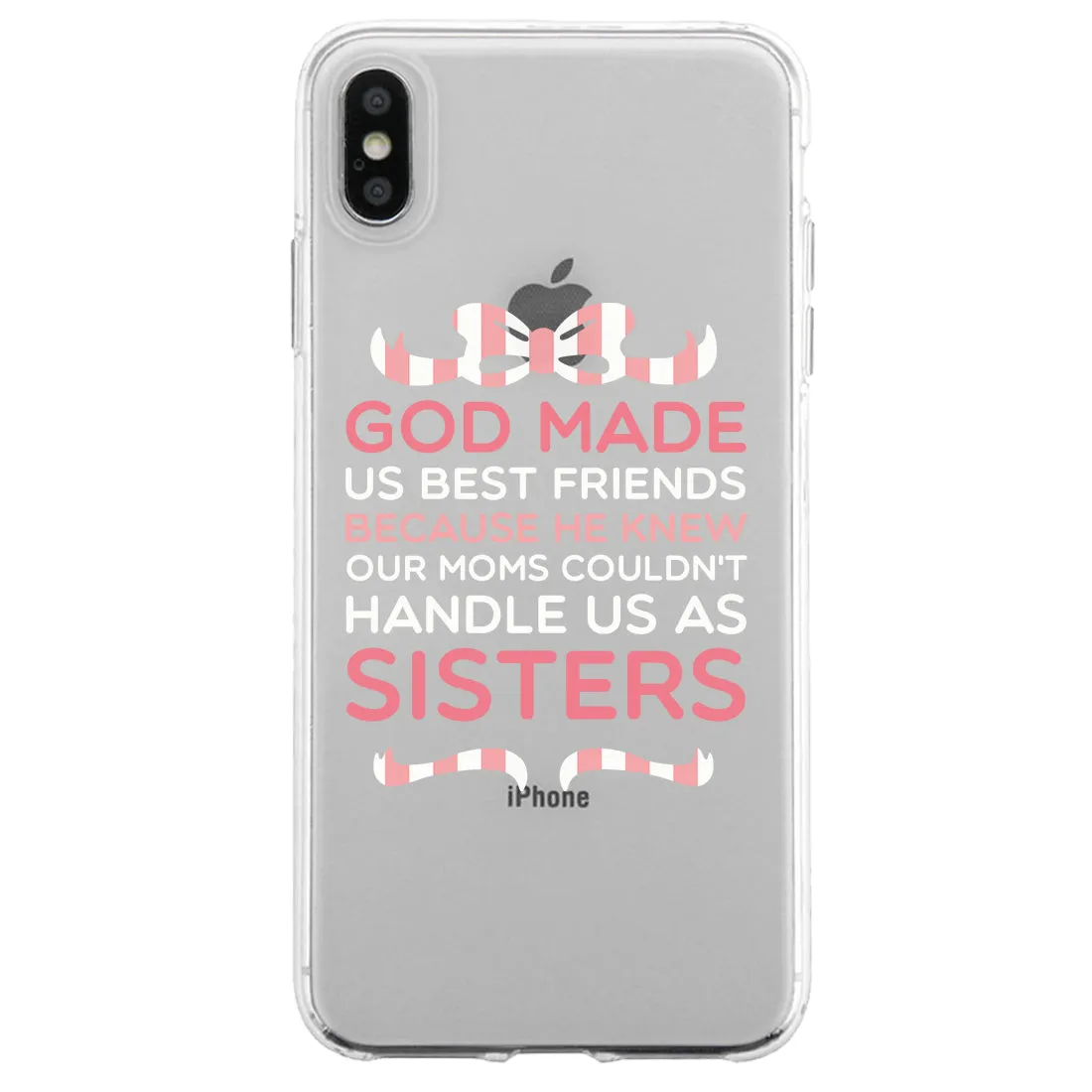 God Made Us BFF Matching Phone Covers Thoughtful Sister/Friend Gift