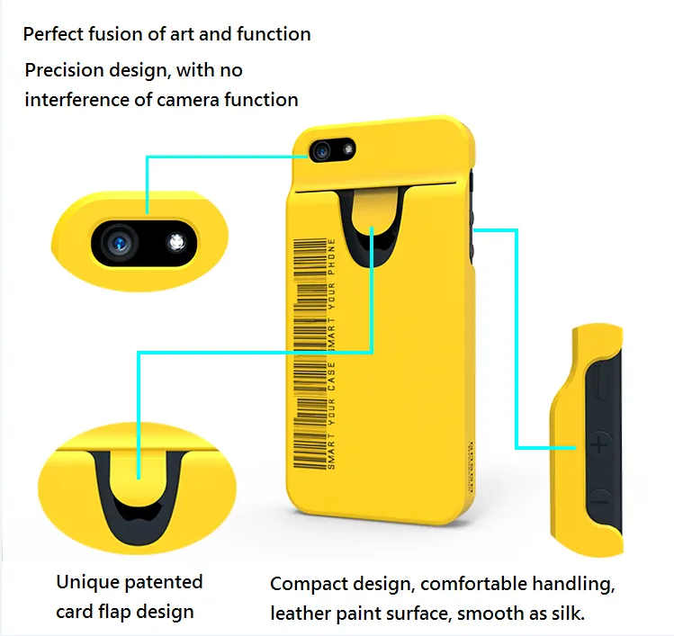 Gosgo Vito-V Barcode Series case for iPhone5/5S/5SE