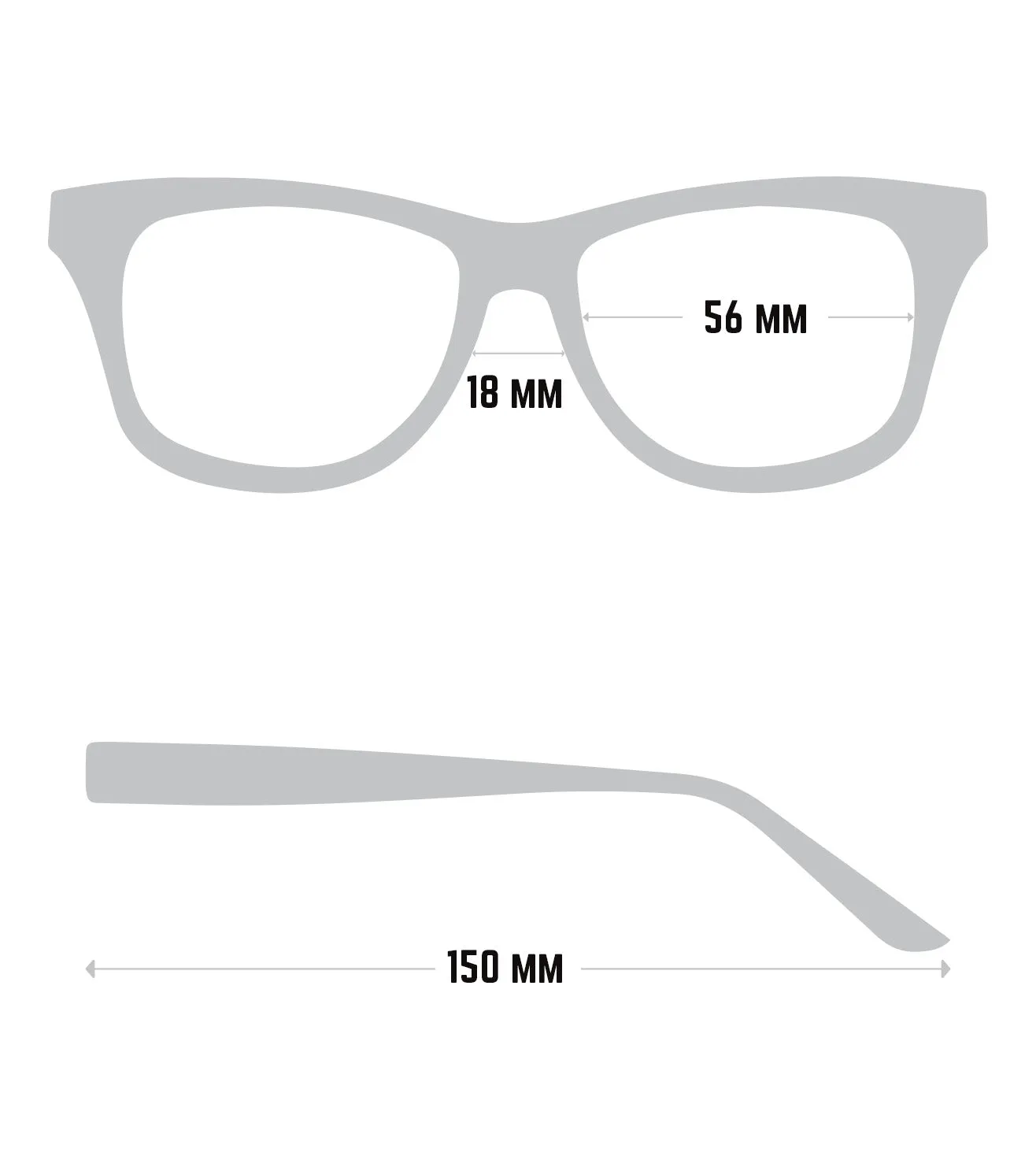 Gotti Unisex Silver Square Optical Frame