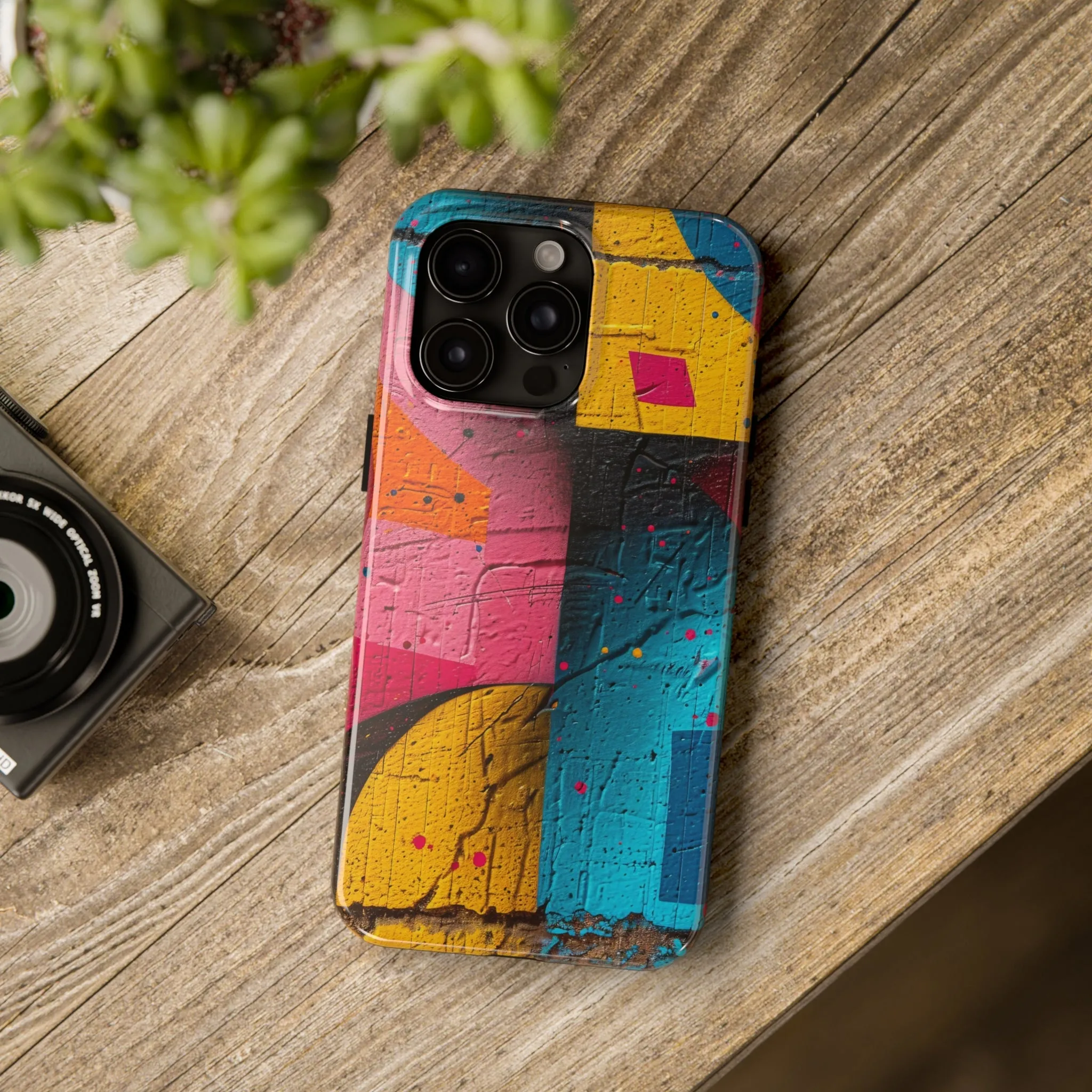 Graffiti Artwork Design Phone Case- Lightweight, Impact Resistant Cover for iPhone 6, 6s, 12, 13, 14, 15