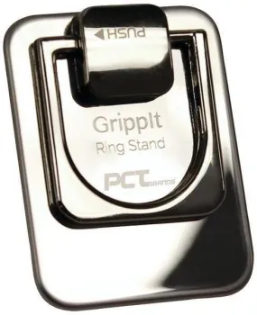 GrippIt 70090 Universal Ring Stand for Cell Phones & Smart Devices (Silver)