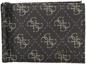 Guess Vezzola Wallet In Black Grey For Men