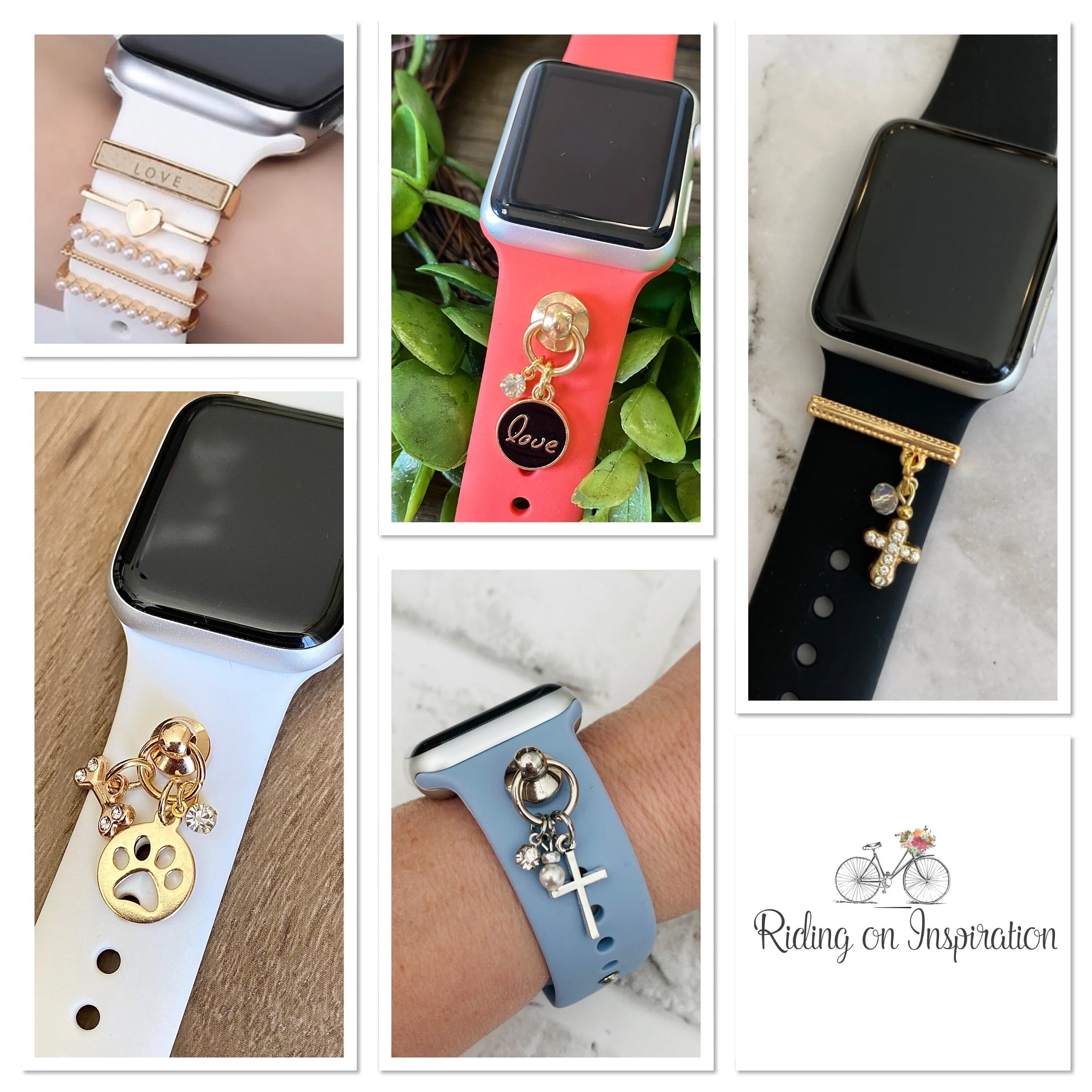 Halloween Watchband Charms, Apple Watchband Charm, Fall Jewelry, Pumpkin Charm