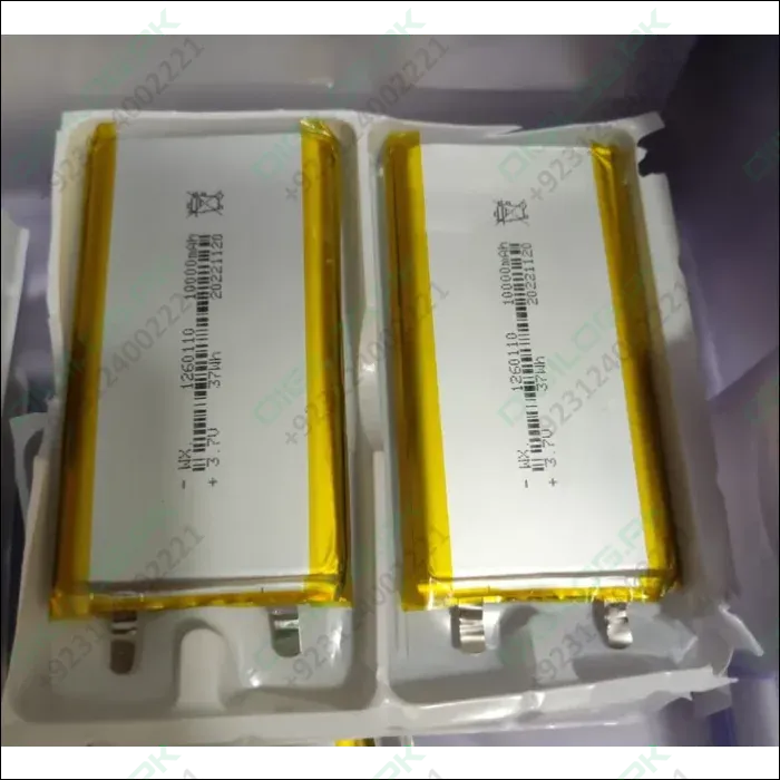 High Qulity 3.7v 10000mah 1260110 Polymer Lithium Ion Li-ion Rechargeable Battery For Toy Power Bank Gps Table E-book Batteries