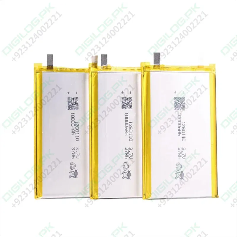 High Qulity 3.7v 10000mah 1260110 Polymer Lithium Ion Li-ion Rechargeable Battery For Toy Power Bank Gps Table E-book Batteries