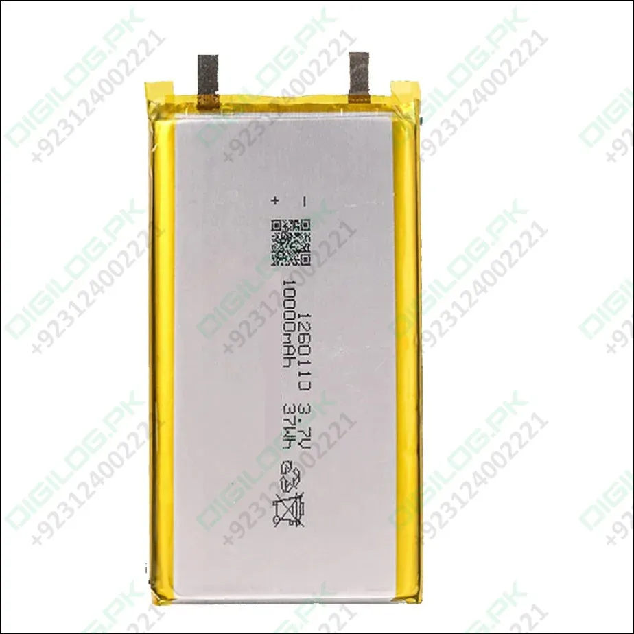 High Qulity 3.7v 10000mah 1260110 Polymer Lithium Ion Li-ion Rechargeable Battery For Toy Power Bank Gps Table E-book Batteries