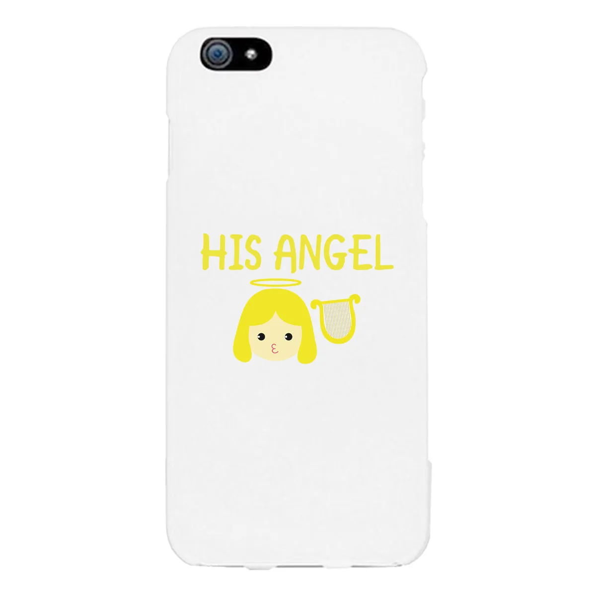 His Angel-Right White Phone Case