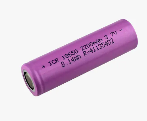 Hongli 2200mAh 18650 Rechargeable Lithium ion Battery, 3.7 V 8.14Wh Li-Ion Cell